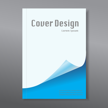 Modern abstract brochure / book / design templateのイラスト素材