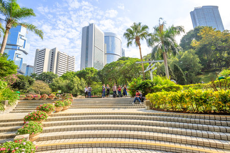 Hong Kong Parkのeditorial素材