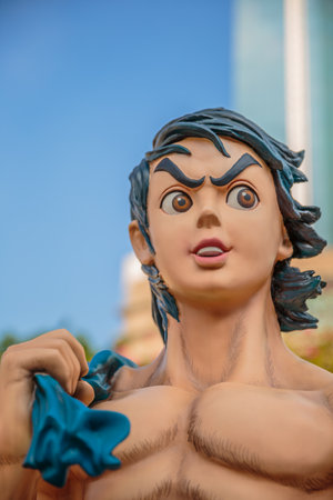 Bruce Lee Hong Kongのeditorial素材