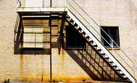 Stairs in Bar Harbor Maineのeditorial素材