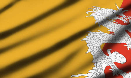 Closeup detailed flags of different countriesの写真素材