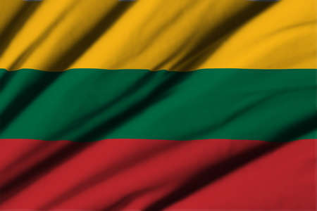 High detailed waving flag of different countries from all over the world.の写真素材