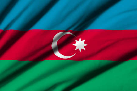 High detailed waving flag of different countries from all over the world.の写真素材