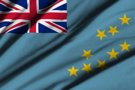 High detailed waving flag of different countries from all over the world.の写真素材