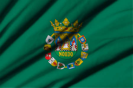 High detailed waving flag of different countries from all over the world.の写真素材