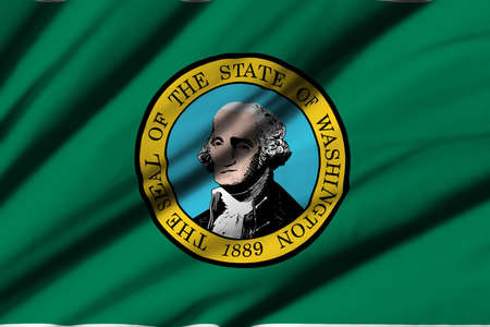 High detailed waving flag of different countries from all over the world.の写真素材