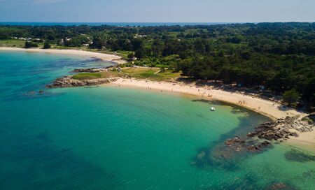 french blue beachの写真素材