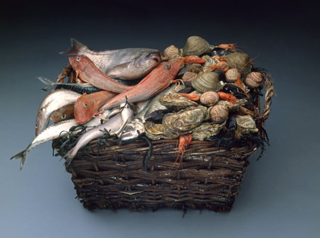Hamper height of fresh fish