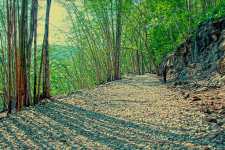 Hellfire Pass in Kanchanaburi, Thailand