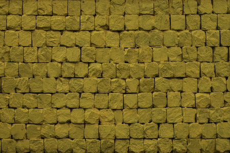 Dry stone wall in Danang, Vietnamの写真素材