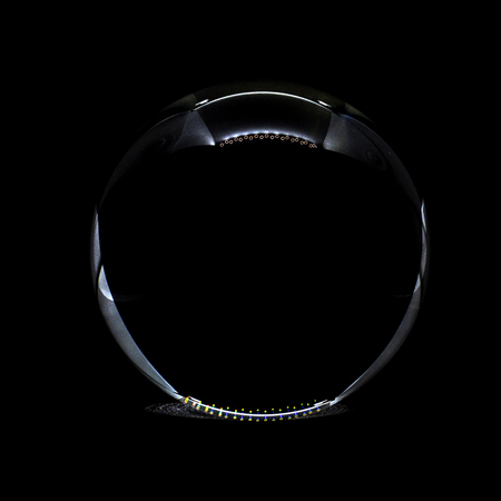 Crystal ball in low-keyの写真素材