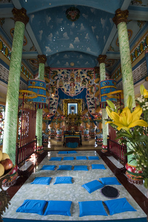 Thanh That Binh Khanh, Cai Dao church in Can Gio, Vietnamのeditorial素材