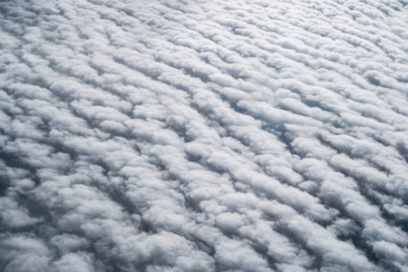 Clouds seen from an airplane