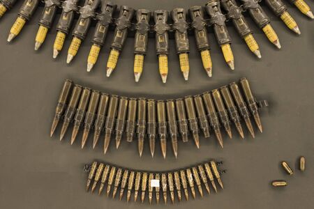 Ammunitions diplay at the War Remants Museum in Ho Chi Minh City, Viet Namのeditorial素材