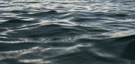Background of calm sea water surface