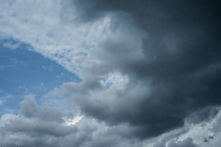 Clouds seen from a plane.の写真素材