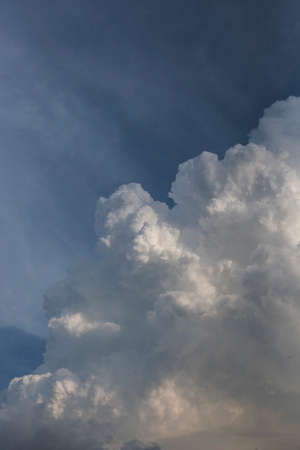 Clouds seen from a plane.の写真素材