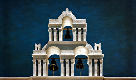 City view of Santoriniの写真素材