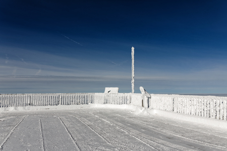 Winter in Bavaria - Zugspitze.の写真素材