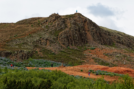 Landscape of Icelandの写真素材