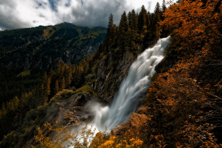 Krimml Waterfalls - Austria.