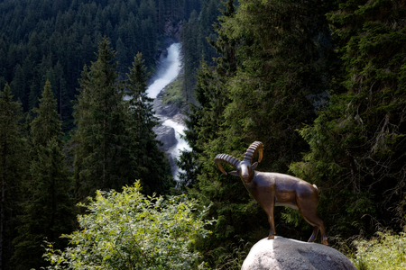 Krimml Waterfalls - Austria.の写真素材