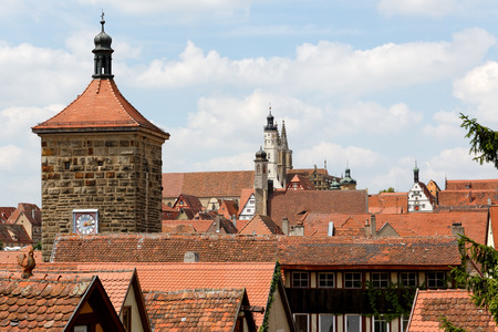 Rothenburg ob der Tauber.Rothenburg.の写真素材