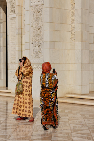 Sultan Qaboos Grand Mosque. Sultanate of Omanの写真素材