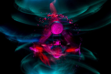 Light Painting with a Glass Ball