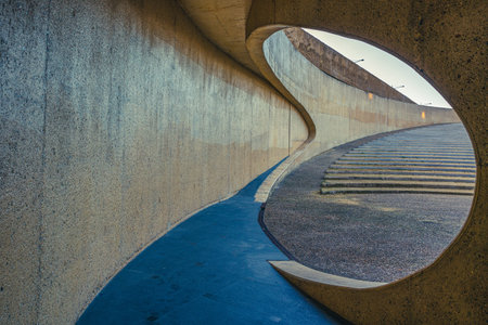 Modern architecture in Belgium. Brug van Vroenhoven.