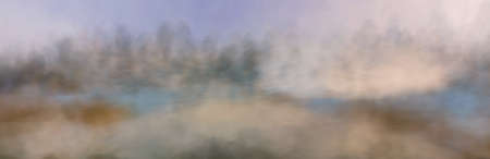 Surreal Blurred Abstract Art Colorful Backgroundの写真素材