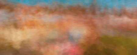 Surreal Blurred Abstract Art Colorful Backgroundの写真素材