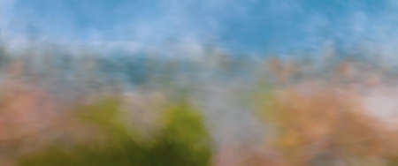 Surreal Blurred Abstract Art Colorful Backgroundの写真素材