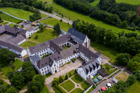 Abbey Mariawald from the bird's eye view