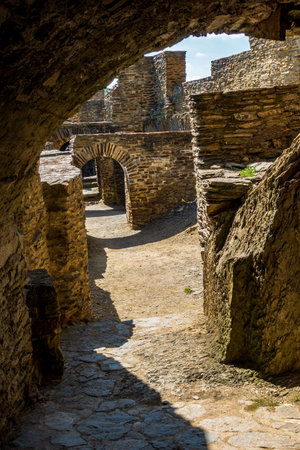 Gatehouse to a medieval castle