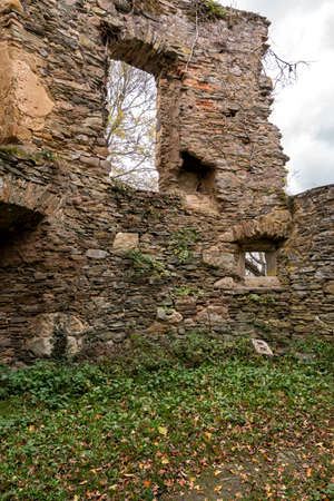 Castle Dhaun - HunsrÃ¼ck. Dhaun Castle - HunsrÃ¼ck.のeditorial素材
