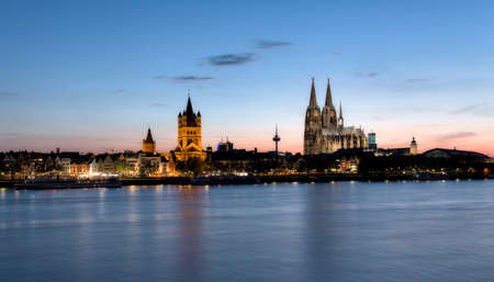City landscape of Cologne.の写真素材