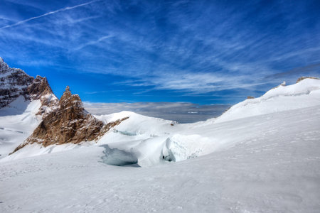 The Aletsch Glacier Switzerland.