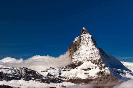 Panoramic view of Matterhorn, Switzerlandの写真素材