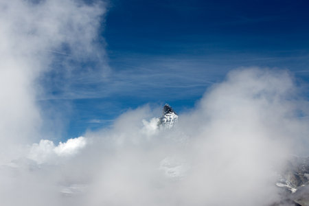 The Alpine region of Switzerland.の写真素材