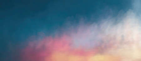 Surreal Blurred Abstract Art Colorful Background, sky with clouds as blurred backgroundの写真素材