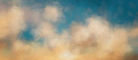 Surreal Blurred Abstract Art Colorful Background, sky with clouds as blurred backgroundの写真素材