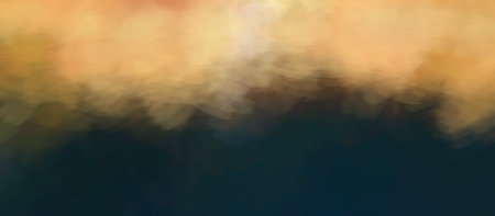 Surreal Blurred Abstract Art Colorful Background, sky with clouds as blurred background