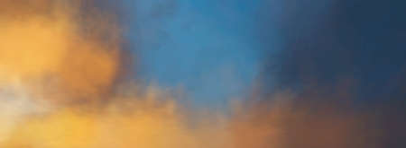 Surreal Blurred Abstract Art Colorful Background, sky with clouds as blurred backgroundの写真素材