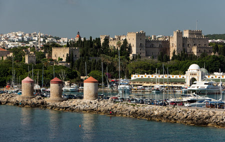 Greece - Rhodes. Palace of the Grand Master of the Knights of Rhodes. Grand Masters Palace.