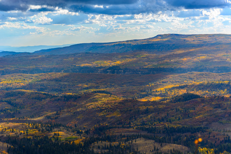 SR-14 overlook outside Cedar City, UT.の写真素材