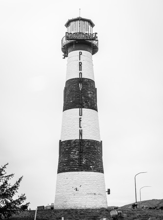 Lighthouse landmark in Cedar City, UTの写真素材
