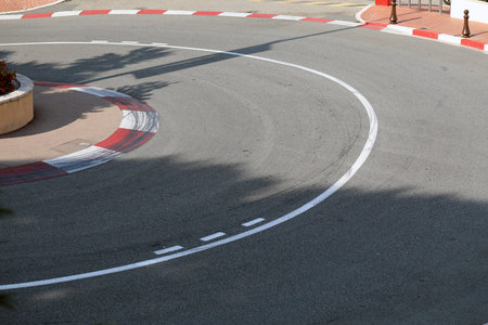 Monte-Carlo, Monaco - June 20, 2019: Fairmont Hairpin Or Loews Curve, The Most Famous Section...