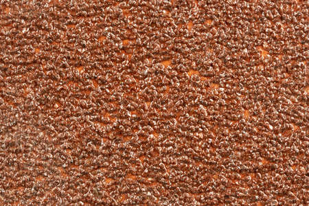 Macro image of sandpaper details suitable for textured overlaysの写真素材