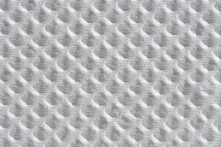 Macro image of the texture of paper towelling